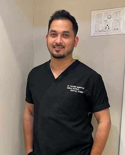 Dr. Wasim Mumtaz - Chief Dentist at Smile World Dental Clinic