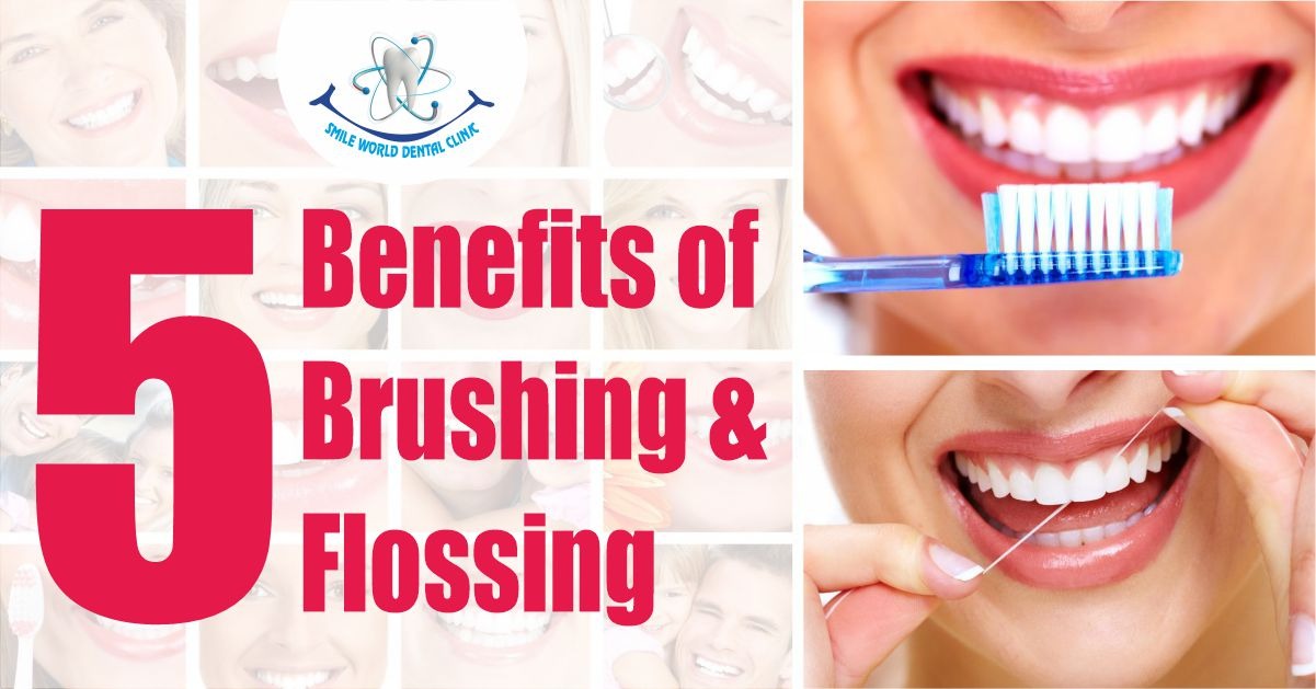 benefits of brushing and flossing